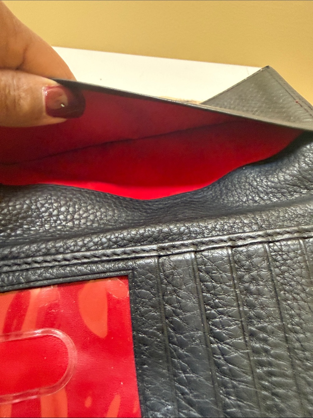 Dooney & Bourke Black Leather Continental Wallet - Picture 6 of 8